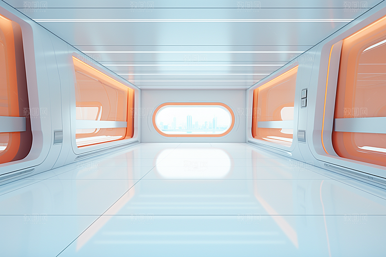 C4D科幻空间空间3D背景