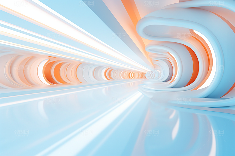 C4D科幻空间空间高清背景