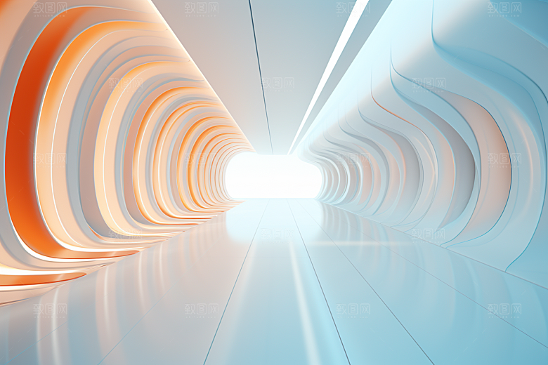 C4D科幻空间渲染科技背景