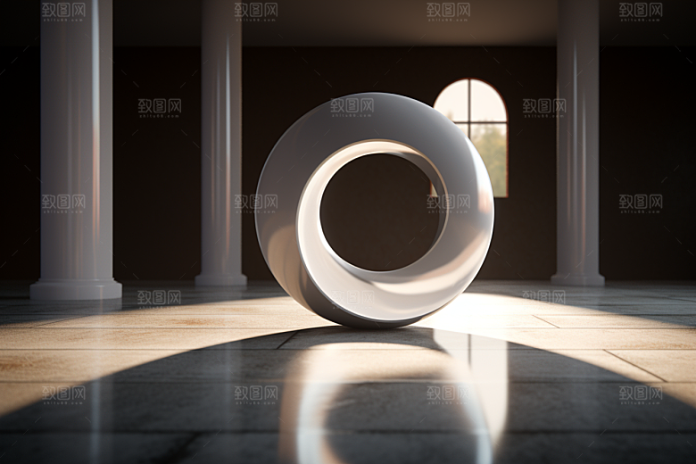 C4D科幻空间未来感高清背景
