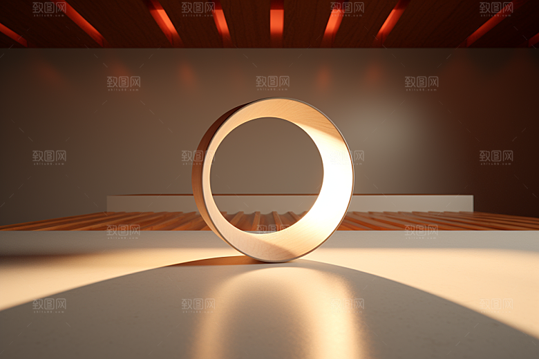 C4D科幻空间想象力立体背景