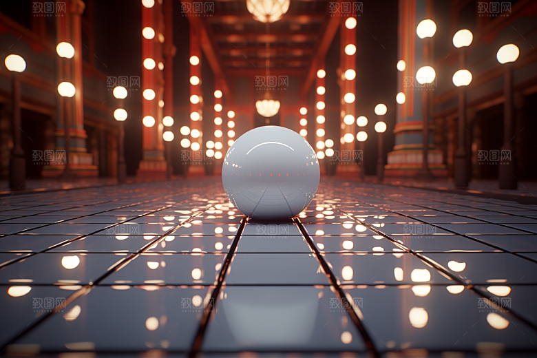C4D科幻空间高清效果背景