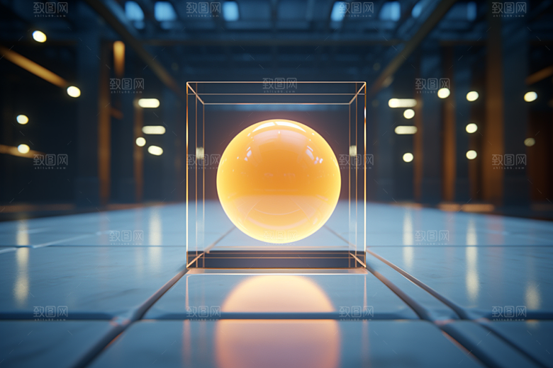 C4D科幻空间高清效果背景