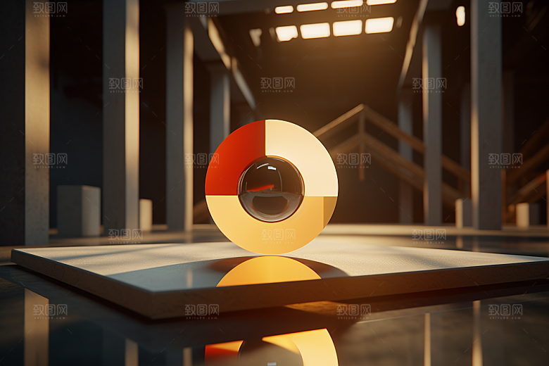 C4D科幻空间空间立体背景