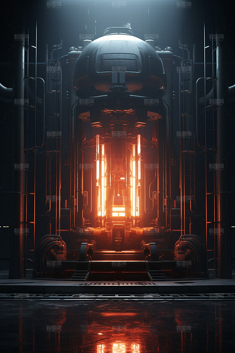 C4D科幻空间科技高清背景