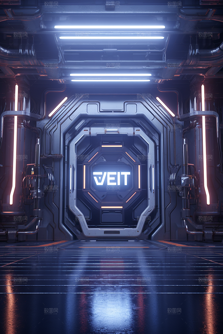C4D科幻空间想象力空间背景