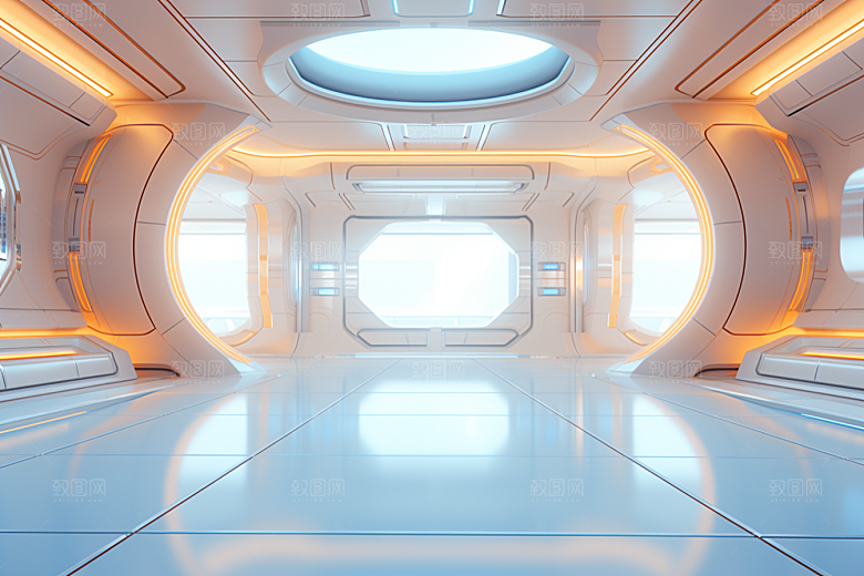 C4D科幻空间高清3D背景