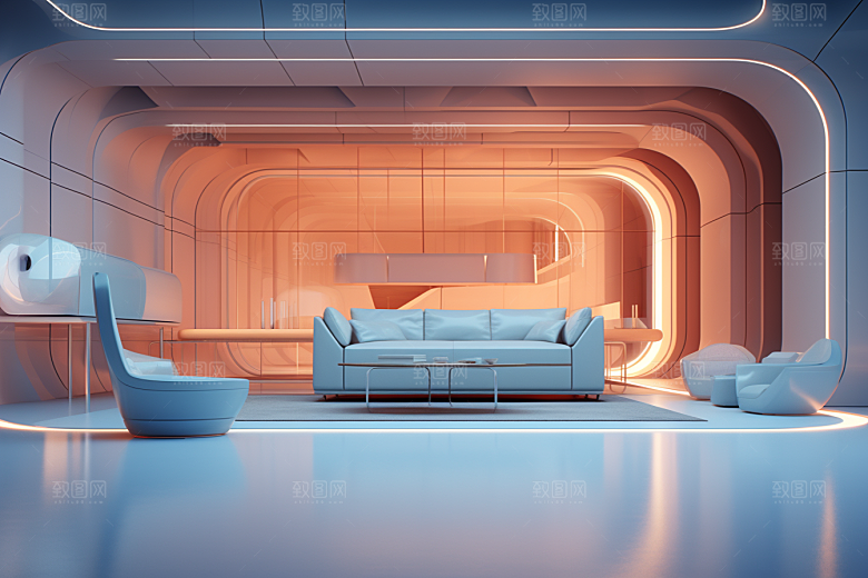 C4D科幻空间高清空间背景