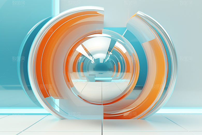 C4D科幻空间效果空间背景