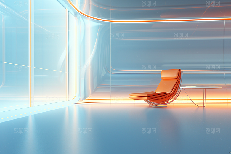 C4D科幻空间模型空间背景