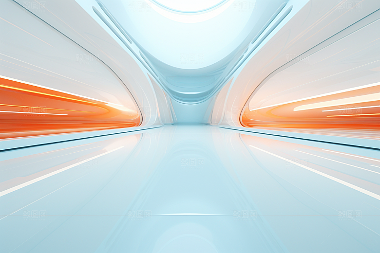 C4D科幻空间3D空间背景