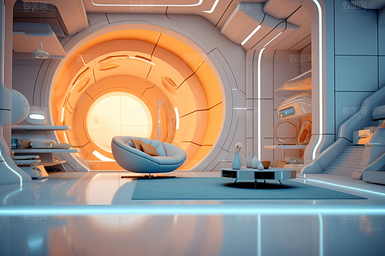 C4D科幻空间高清空间背景