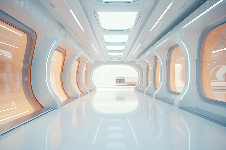 C4D科幻空间高清效果背景