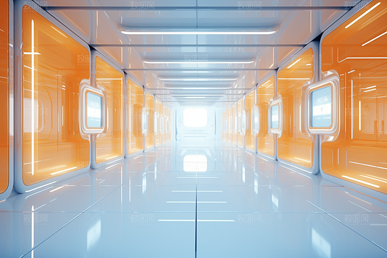 C4D科幻空间高清想象力背景