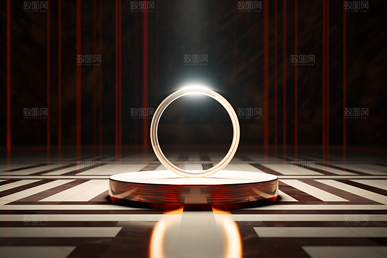 C4D科幻空间想象力效果背景