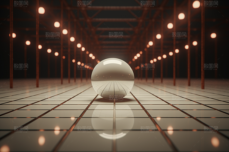 C4D科幻空间想象力空间背景