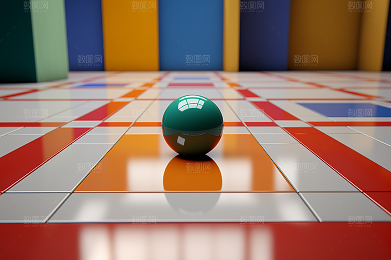 C4D科幻空间效果科技背景