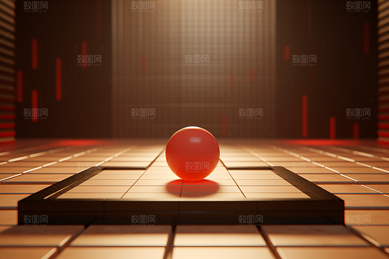C4D科幻空间科技想象力背景