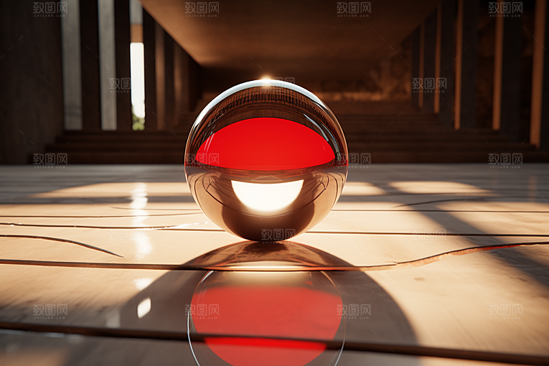 C4D科幻空间模型未来感背景