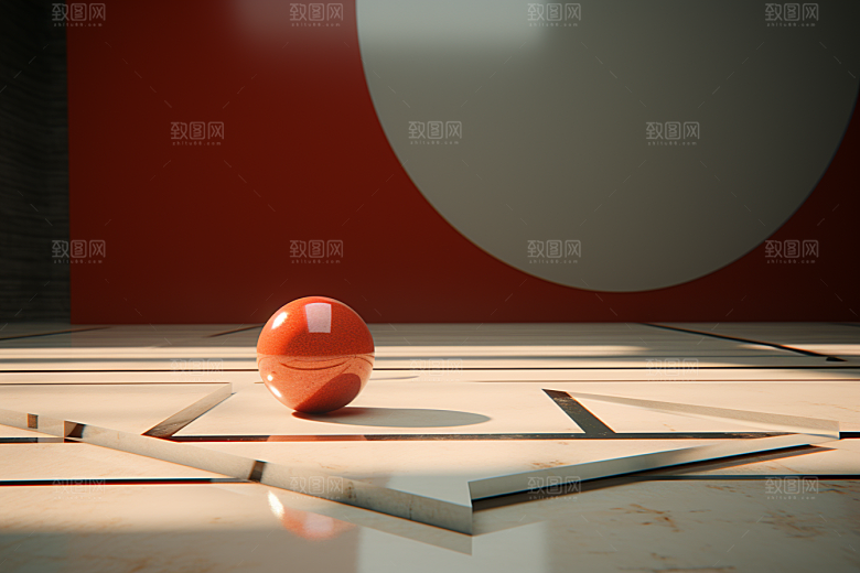 C4D科幻空间想象力渲染背景