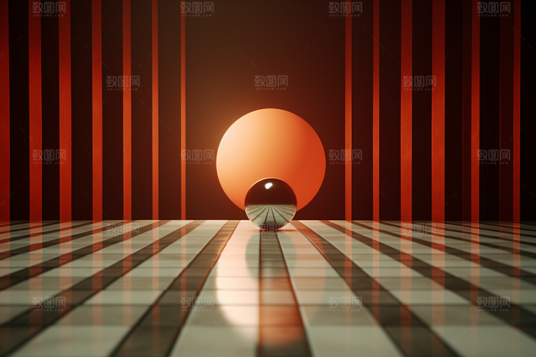 C4D科幻空间3D高清背景