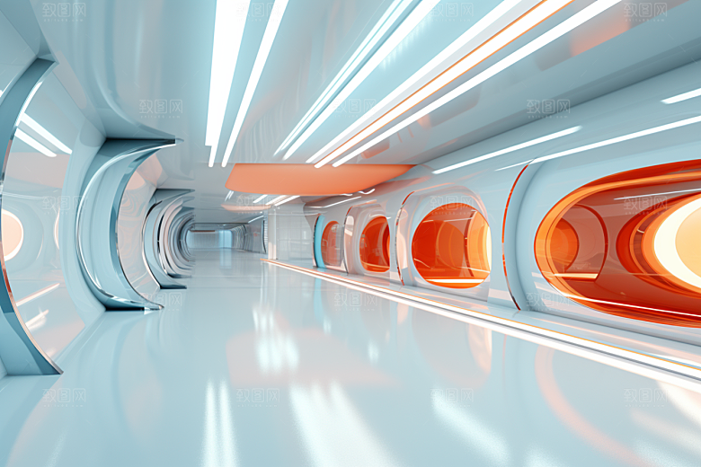 C4D科幻空间高清空间背景
