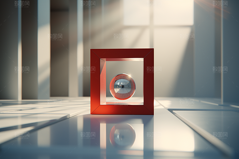 C4D科幻空间科技3D背景