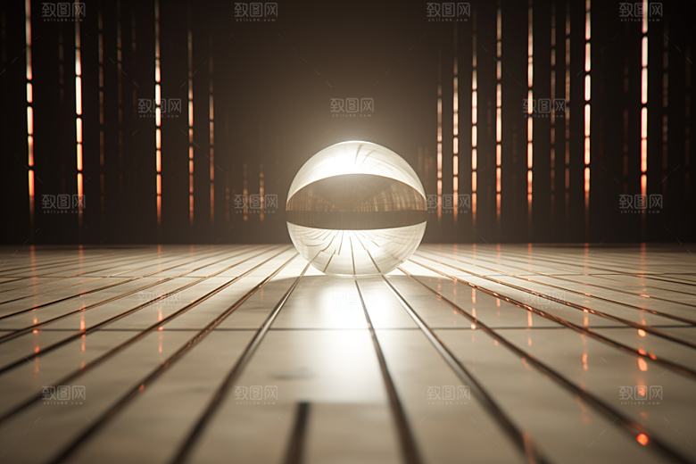 C4D科幻空间模型未来感背景