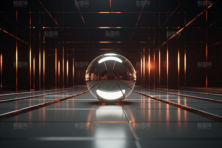 C4D科幻空间空间效果背景