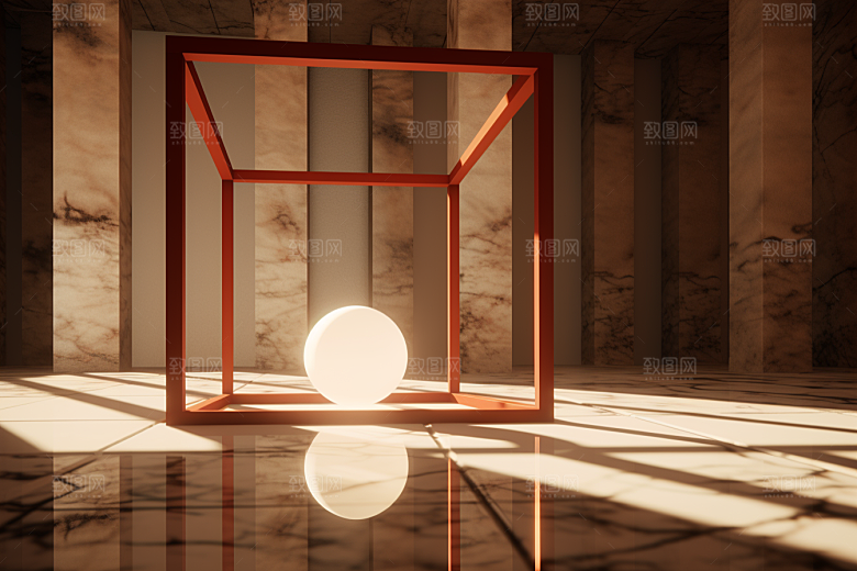 C4D科幻空间效果高清背景