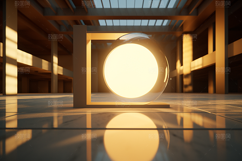 C4D科幻空间效果空间背景