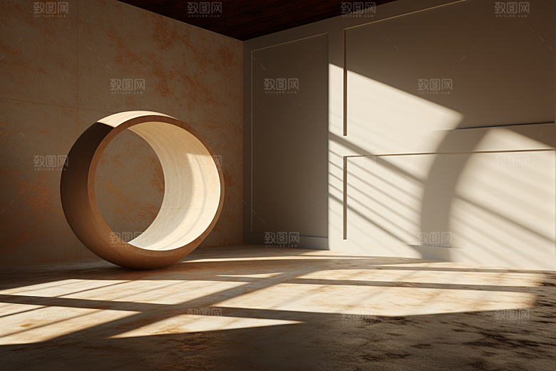 C4D科幻空间想象力立体背景