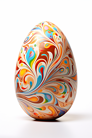 复活节彩蛋传统文化彩绘摄影图