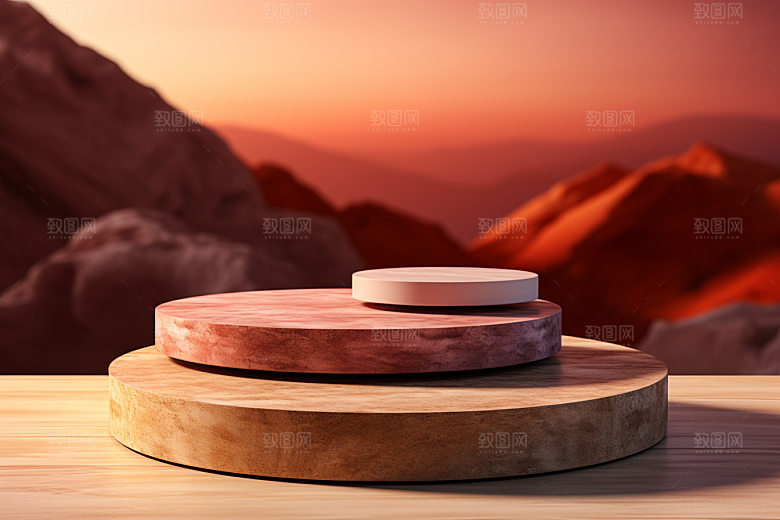 彩色简约促销大气电商背景