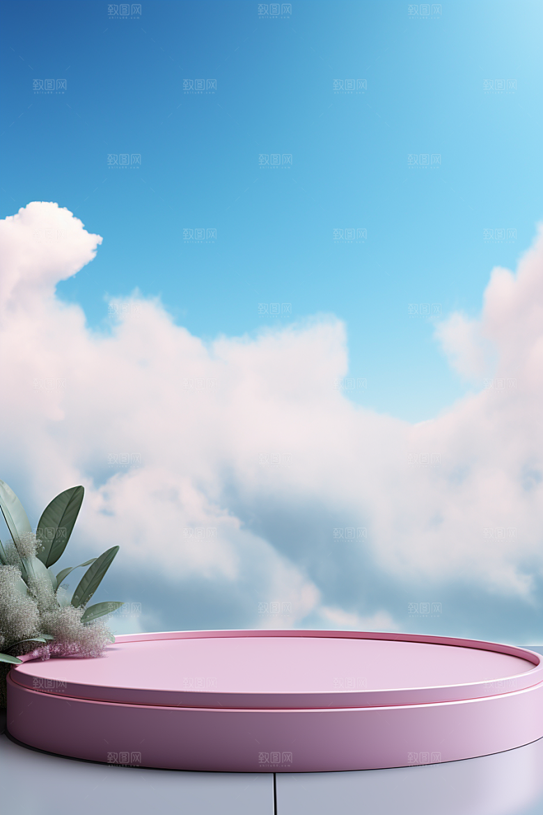 彩色简约时尚促销电商背景