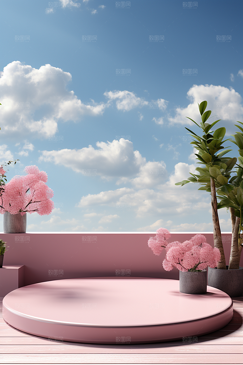 彩色简约高清促销电商背景