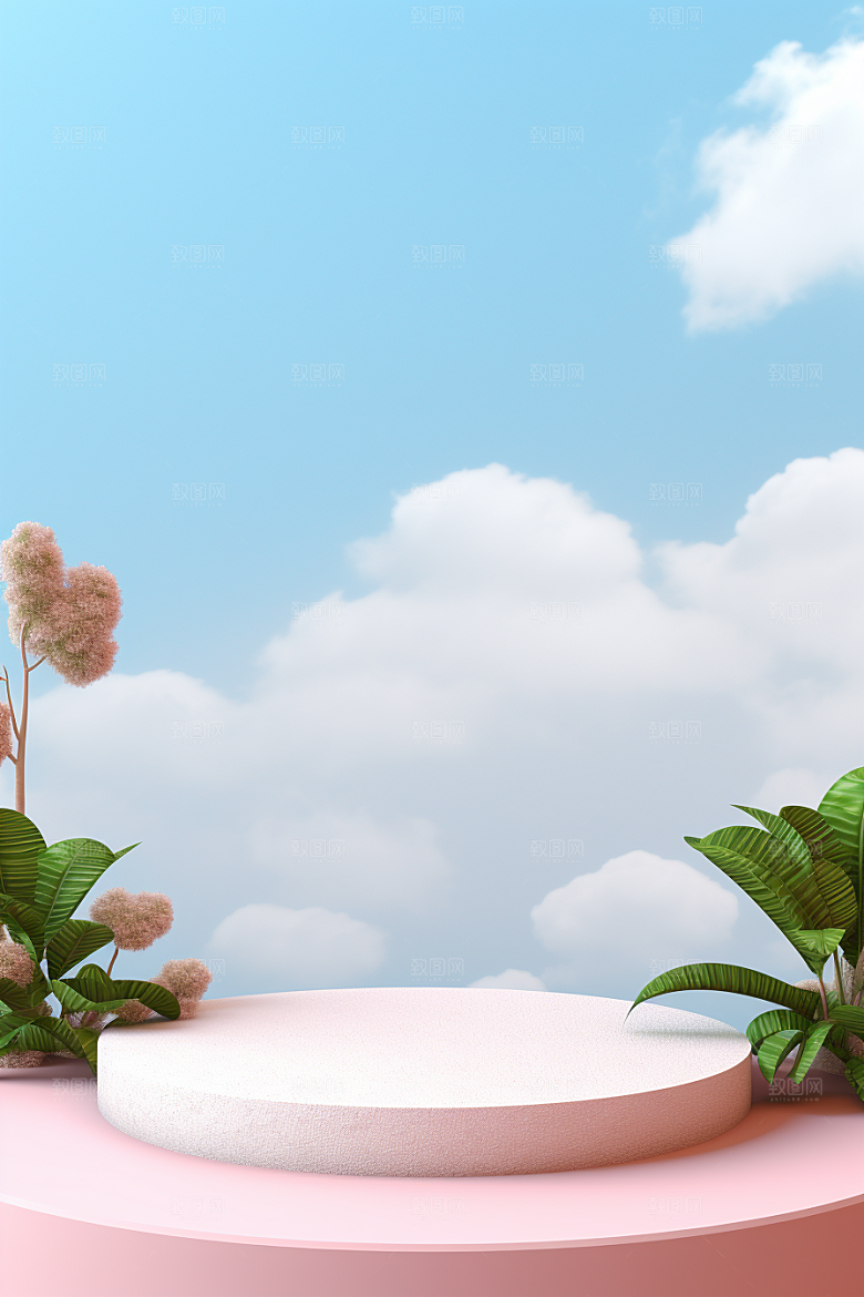 彩色简约高清购物电商背景
