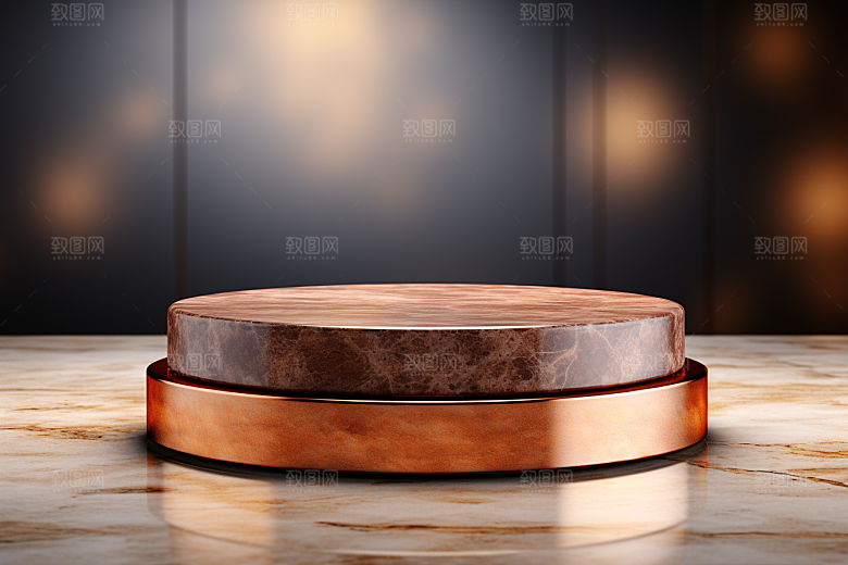 彩色简约INS风质感电商背景