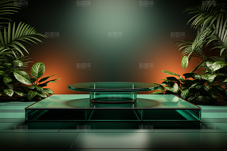 彩色简约促销高清电商背景
