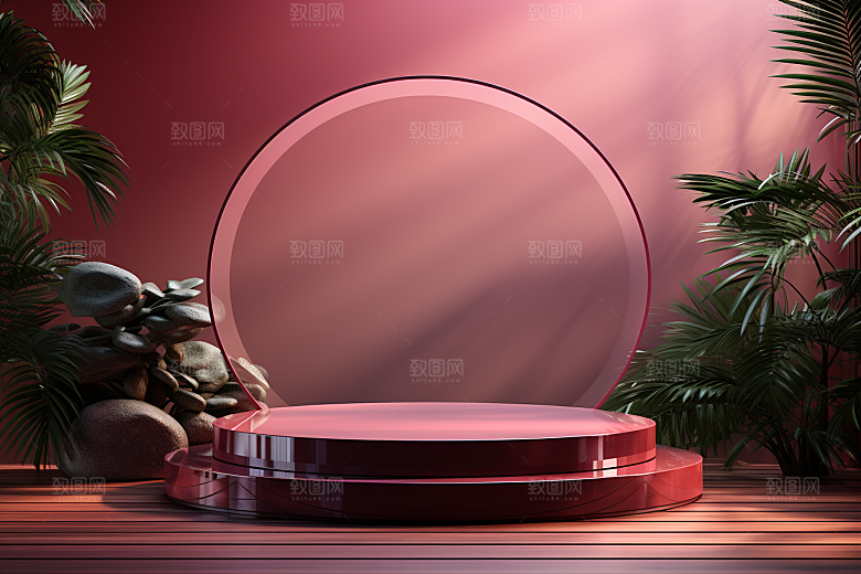彩色简约精致时尚电商背景