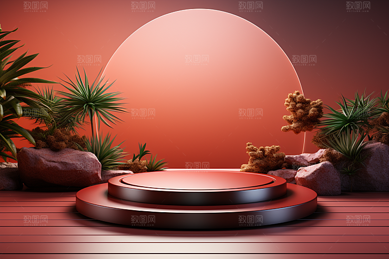 彩色简约促销质感电商背景