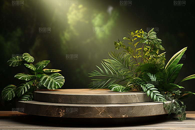 彩色简约精致时尚电商背景