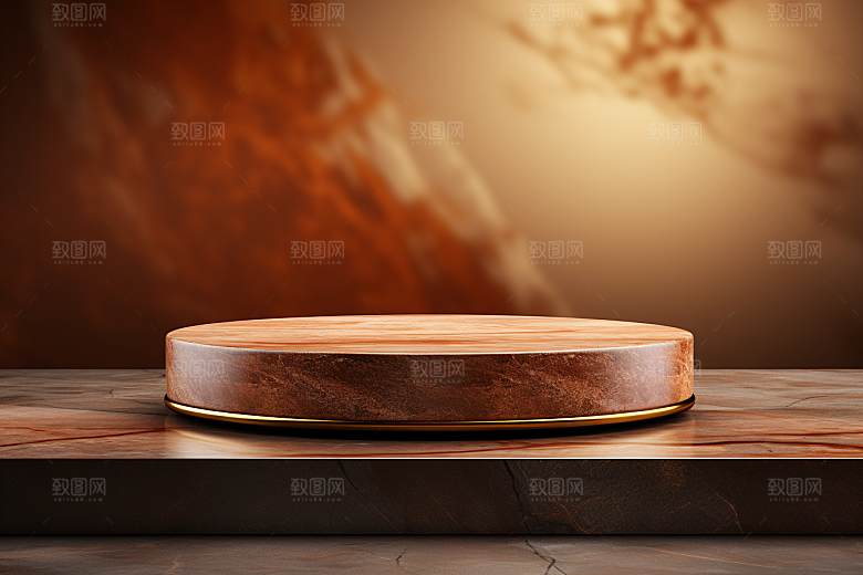 彩色简约自然大气电商背景