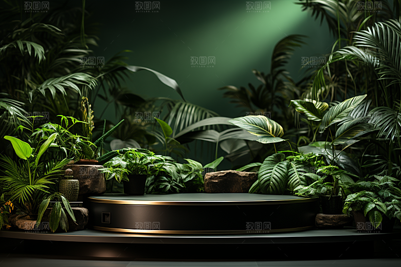 彩色简约时尚高级感电商背景