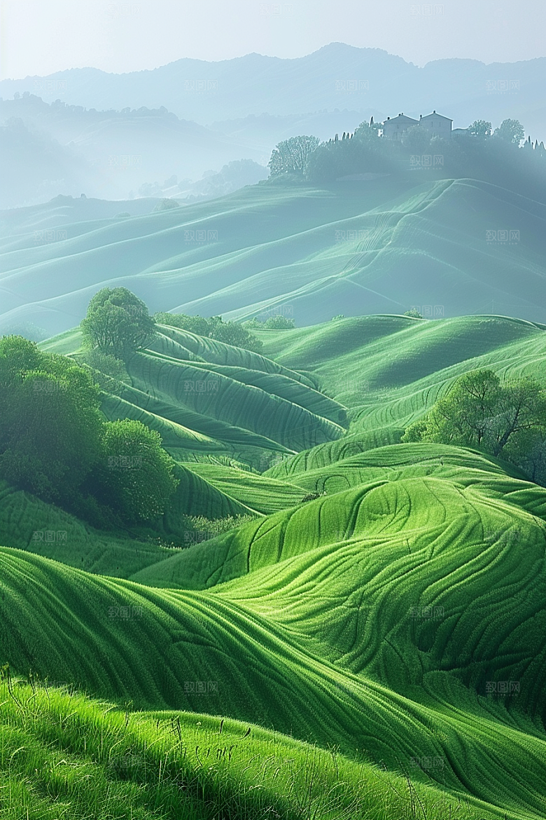 草原牧场大草原旅游摄影图
