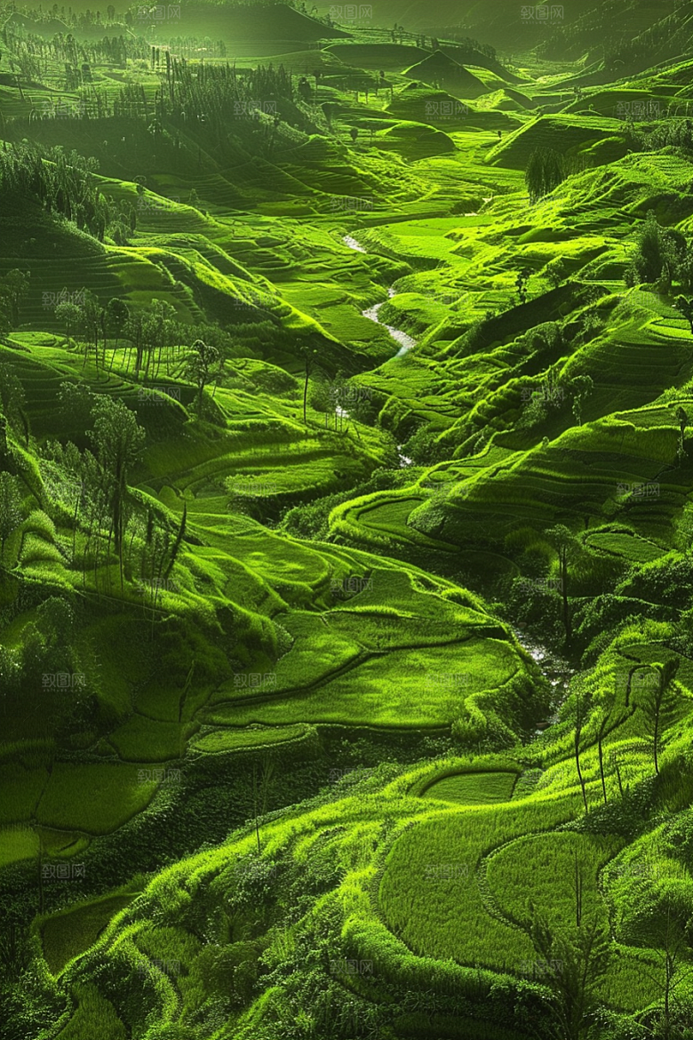草原牧场旅游西北摄影图