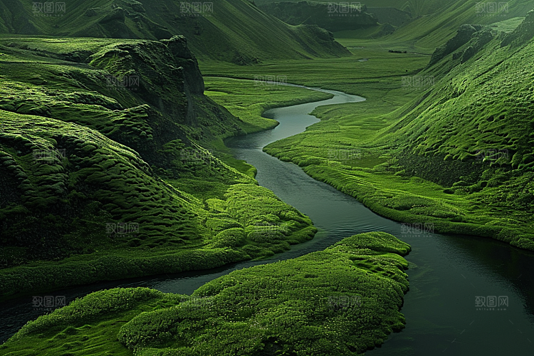 草原牧场旅游大草原摄影图