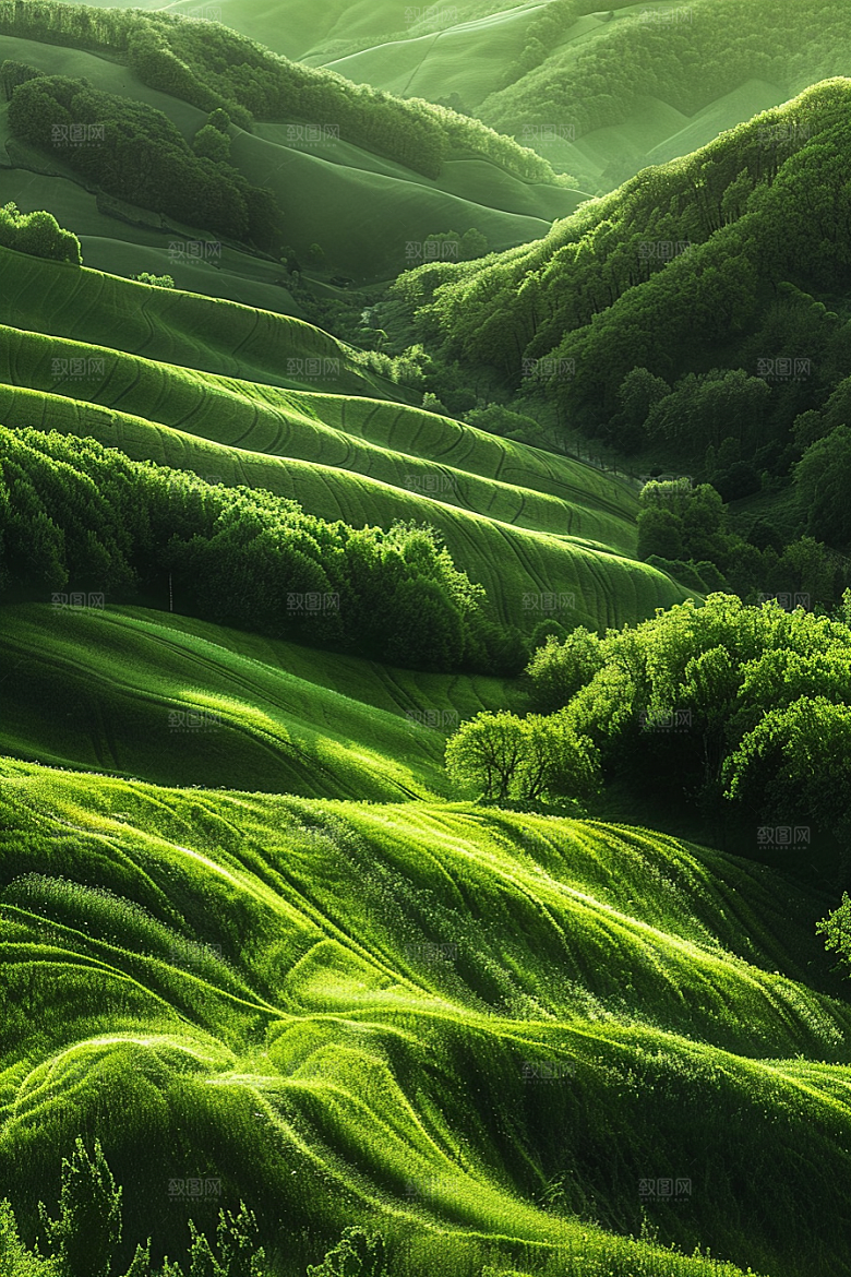 草原牧场旅游草场摄影图