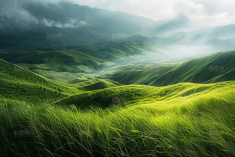 草原牧场旅游草场摄影图