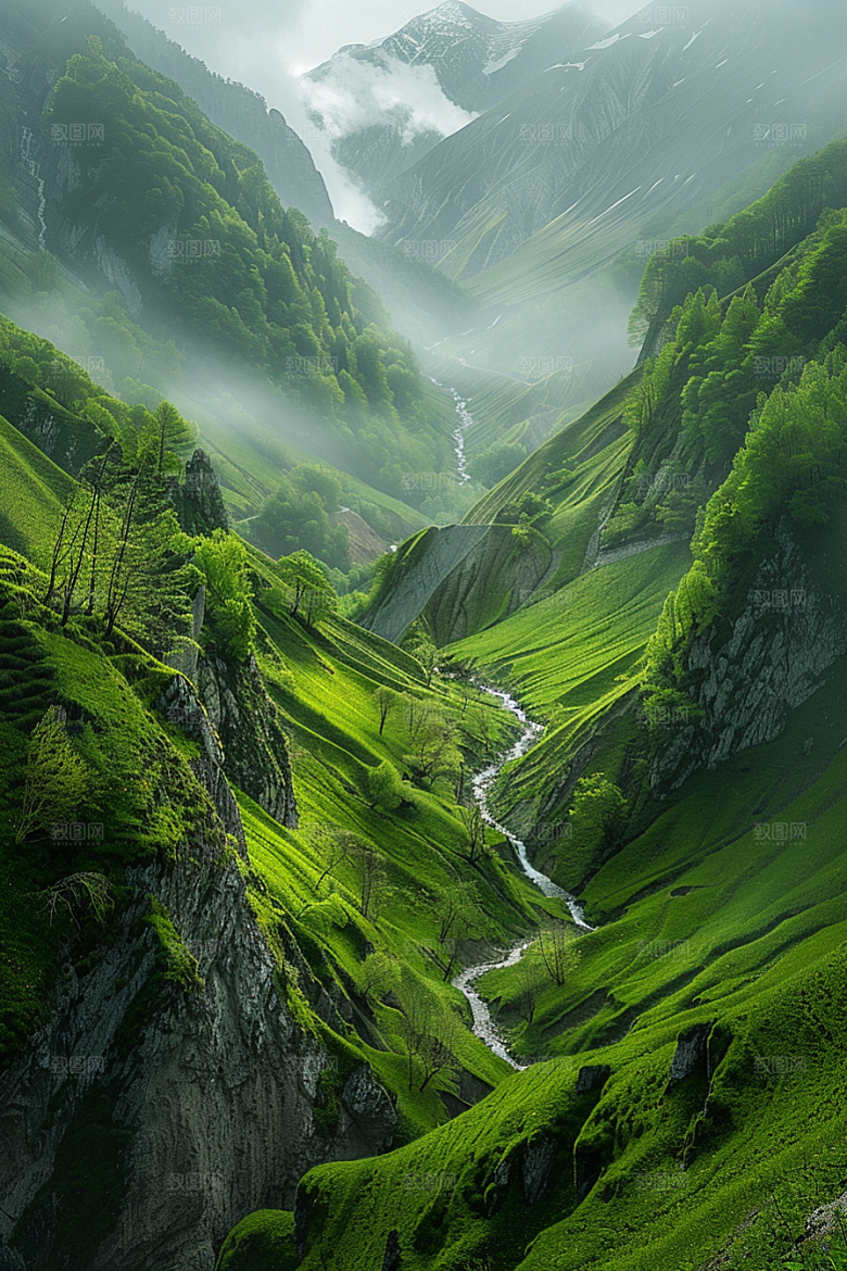 草原牧场大草原西北摄影图